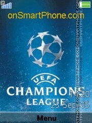 Скриншот темы UEFA Champions League