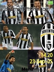 Juventus tema screenshot