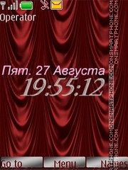 Red and silver tema screenshot