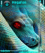 Snake tema screenshot