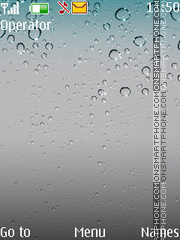 Capture d'écran Nokia Iphone thème