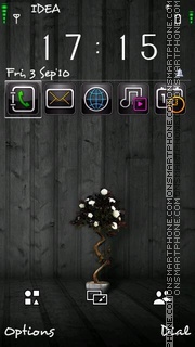 Dark Wood v5 theme screenshot