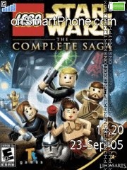 Lego star wars es el tema de pantalla