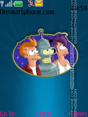 Capture d'écran Futurama thème