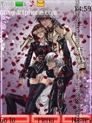 Vampire Knight tema screenshot