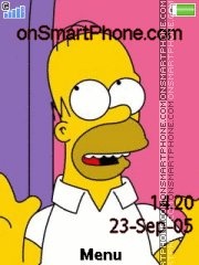 Скриншот темы Homer