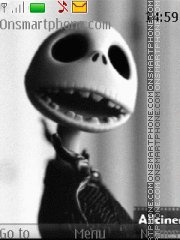 Скриншот темы Nightmare Before Christmas