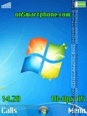 Windows 7 New es el tema de pantalla