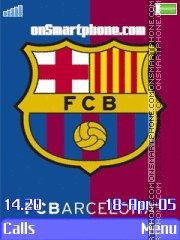 Capture d'écran Barcelona FC 02 thème