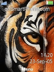 Tiger Eye 01 theme screenshot