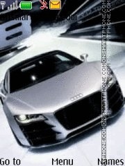 Audi RS8 tema screenshot