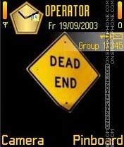Скриншот темы Dead End