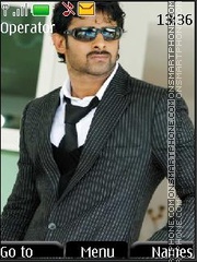 Prabhas theme screenshot