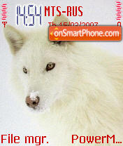 White Wolf tema screenshot