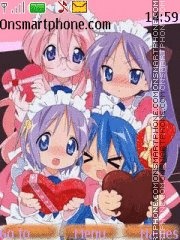 Lucky Star theme screenshot