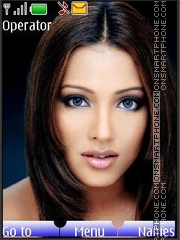 Capture d'écran Meghna Naidu thème