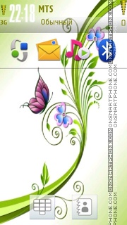 Nice Abstract tema screenshot