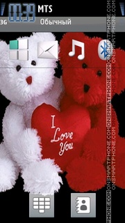 I Love You 27 tema screenshot