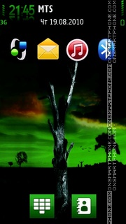 Dark Tree tema screenshot