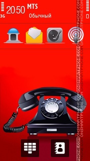 Old Phone tema screenshot