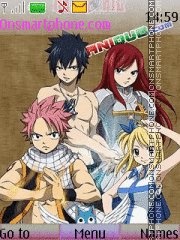 Fairy Tail tema screenshot