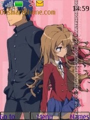 Capture d'écran ToraDora!! thème