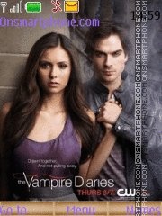 Vampire Diaries tema screenshot