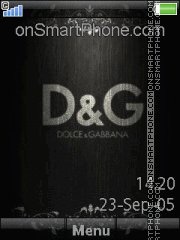 Dolce Gabbana 05 tema screenshot