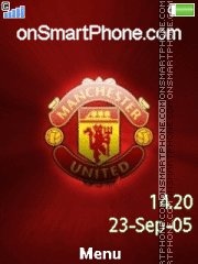 Скриншот темы Manchester United 2019