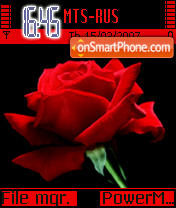 Valentaine Flower tema screenshot