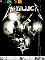 Скриншот темы Metallica 21