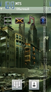 Broken City theme screenshot