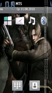 Resident Evil 4 05 theme screenshot