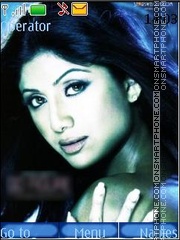 Shilpa Shetty theme screenshot