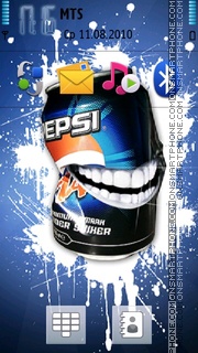 Pepsi 10 tema screenshot