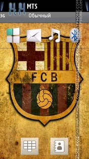 Barcelona 11 theme screenshot