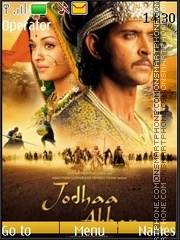 Jodhaa Akbar theme screenshot