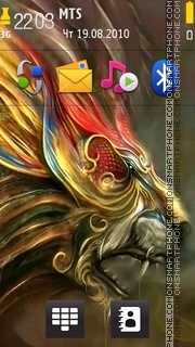 Lion 15 tema screenshot