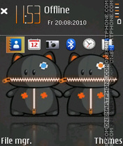 Double bear tema screenshot