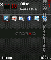 Android s60v3 tema screenshot