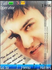 Скриншот темы Aamir Khan