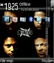 MetallicA 22 theme screenshot