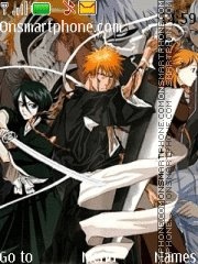 Скриншот темы Bleach