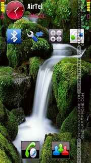 Waterfall V2 es el tema de pantalla