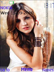 Eiza Gonzalez theme screenshot