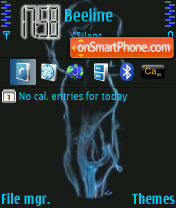 SmokeLover es el tema de pantalla