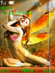 Fairy Girl tema screenshot