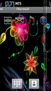 Flower 10 tema screenshot