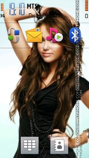 Miley Cyrus 14 tema screenshot