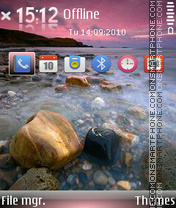 Searocks es el tema de pantalla